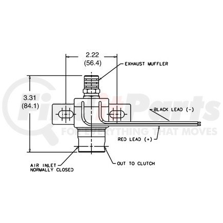 993305 by HORTON - Fan Clutch Solenoid Valve