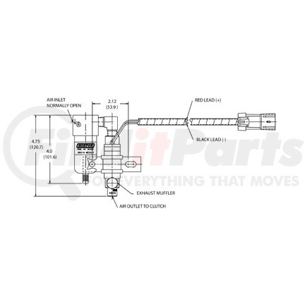 993234 by HORTON - Fan Clutch Solenoid Valve