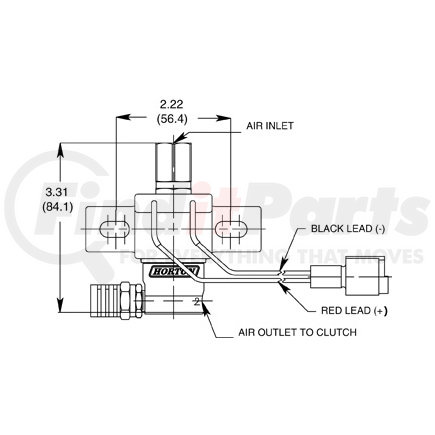 993295 by HORTON - Fan Clutch Solenoid Valve