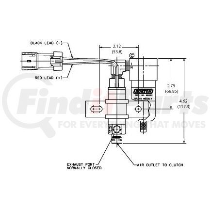 993417 by HORTON - Fan Clutch Solenoid Valve