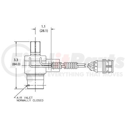 993359 by HORTON - Fan Clutch Solenoid Valve