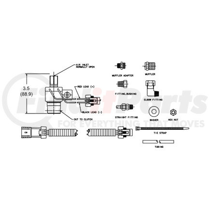 993323 by HORTON - Fan Clutch Solenoid Valve