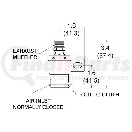 993372 by HORTON - Fan Clutch Solenoid Valve