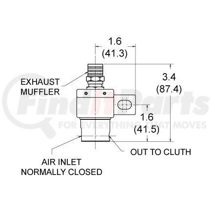 993373 by HORTON - Fan Clutch Solenoid Valve