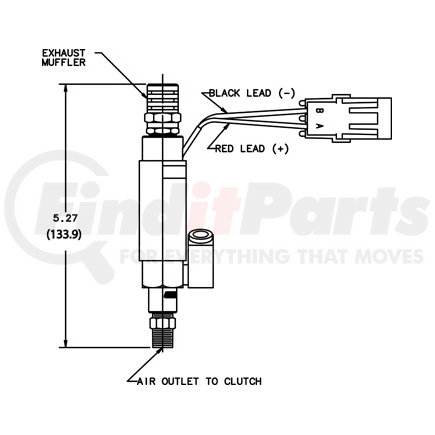 993412 by HORTON - Fan Clutch Solenoid Valve