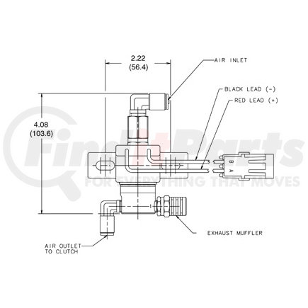 993311 by HORTON - Fan Clutch Solenoid Valve