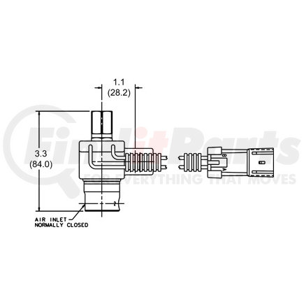 993354 by HORTON - Fan Clutch Solenoid Valve