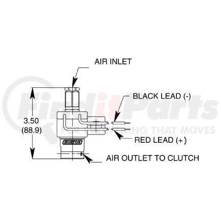 993285 by HORTON - Fan Clutch Solenoid Valve