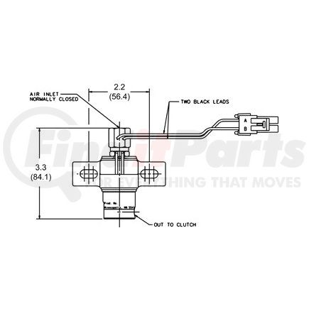 993349 by HORTON - Fan Clutch Solenoid Valve