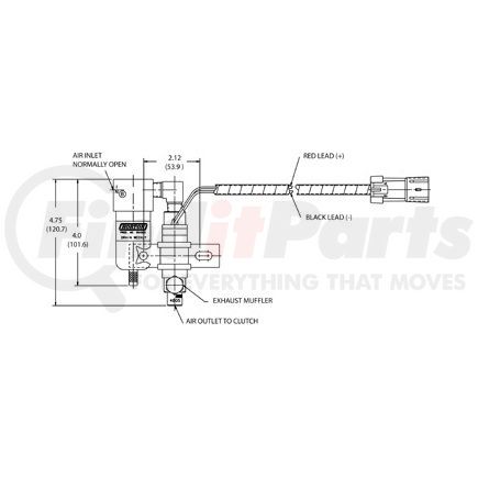 993433 by HORTON - Fan Clutch Solenoid Valve