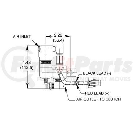 993434 by HORTON - Fan Clutch Solenoid Valve