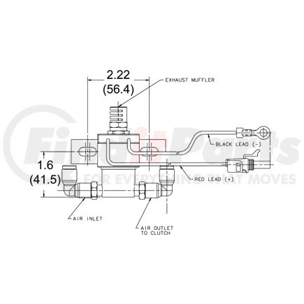 993371 by HORTON - Fan Clutch Solenoid Valve