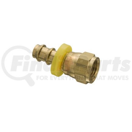 10010B-610 by WEATHERHEAD - 100 B Series Hydraulic Coupling / Adapter - 1" hex, 7/8-14 thread, Swivel