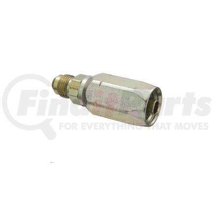 10406N-506 by WEATHERHEAD - 104 N Series Hydraulic Coupling / Adapter - Male Rigid, 0.625" hex, 9/16-18 thread