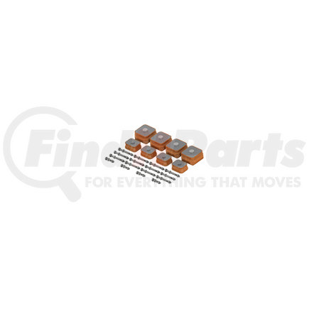 12036 by STEMCO - Load Pad Kit - For use with Mack, Camelback with 38K/44K Suspension Rating