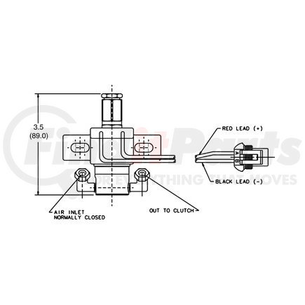 993326 by HORTON - Fan Clutch Solenoid Valve