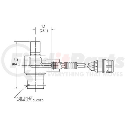 993358 by HORTON - Fan Clutch Solenoid Valve