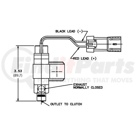 993228 by HORTON - Fan Clutch Solenoid Valve