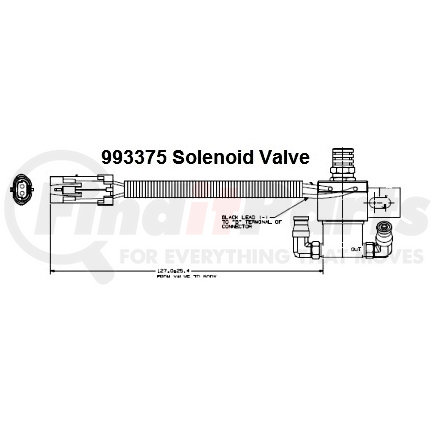 993375 by HORTON - Fan Clutch Solenoid Valve