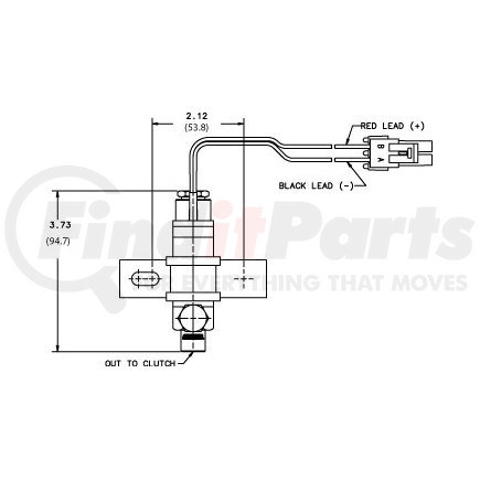 993242 by HORTON - Fan Clutch Solenoid Valve