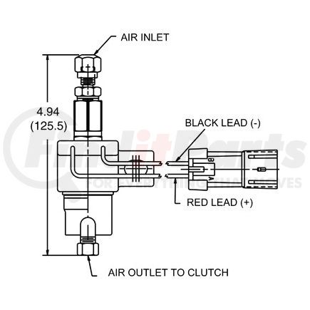 993302 by HORTON - Fan Clutch Solenoid Valve