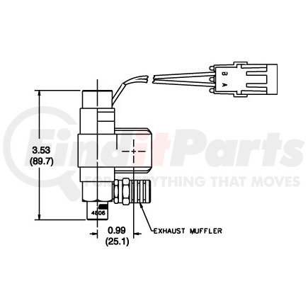 993240 by HORTON - Fan Clutch Solenoid Valve