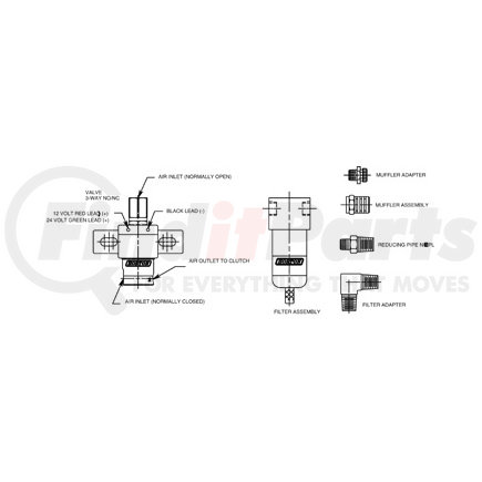 993335 by HORTON - Fan Clutch Solenoid Valve