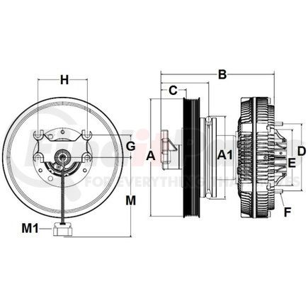 9910178 by HORTON - RCV250 Fully-Variable Fan Drive