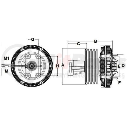 9910109 by HORTON - RCV250 Fully-Variable Fan Drive