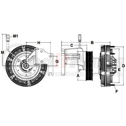 9910147 by HORTON - RCV250 Fully-Variable Fan Drive