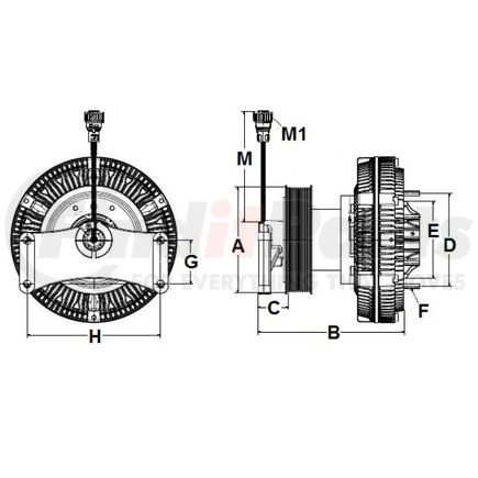 9910141 by HORTON - RCV250 Fully-Variable Fan Drive