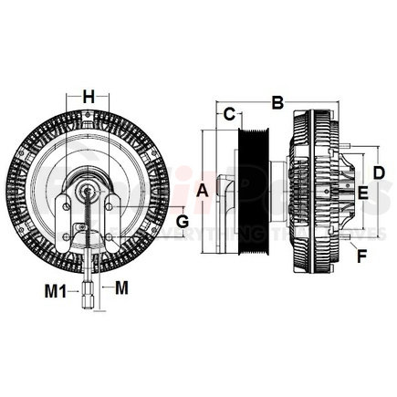 995449 by HORTON - RCV250 Fully-Variable Fan Drive