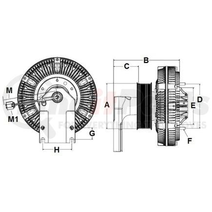 9910117 by HORTON - RCV250 Fully-Variable Fan Drive