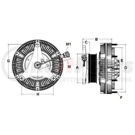 9910170 by HORTON - RCV250 Fully-Variable Fan Drive