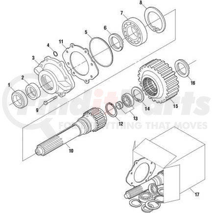 EM67350 by PAI - Transmission Main Drive Gear