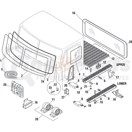 FBK-5768 by PAI - BRACKET,STEP