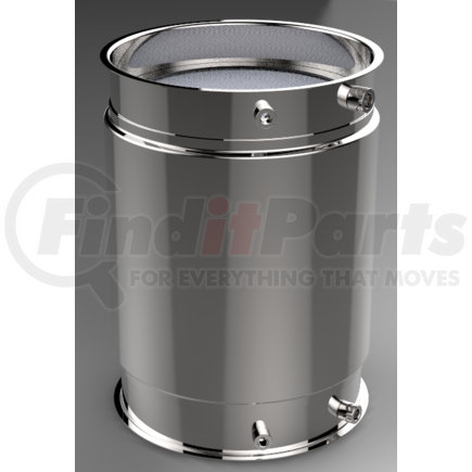 Denso DC1-0086 Diesel Particulate Filter (DPF) PowerEdge Diesel Particulate Filter - DPF for Cummins ISC; Kenworth, Peterbilt
