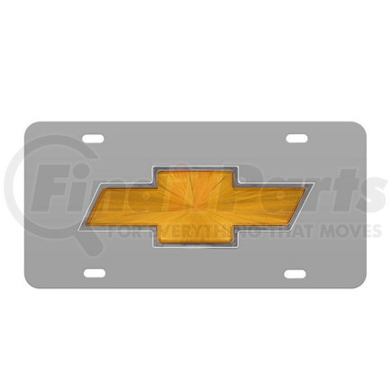 LP-011B by PILOT - Official Chevy 3d license plate (abs plastic decal)