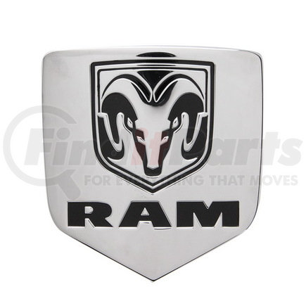 CR-311 by PILOT - Bully - For Dodge Chrome Hitch Cover