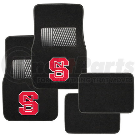 FM-949 by PILOT - College FloorMat 4 pc. Set - North Carolina State Wolfpack