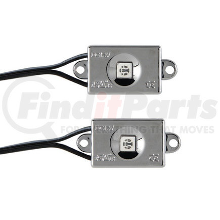 Pilot CZ-3147B Hi-Power Flat POD Lights, Blue, 2pc