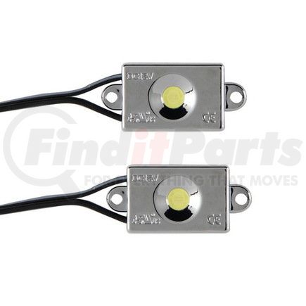 Pilot CZ-3147W Hi-Power Flat POD Lights, White, 2pc