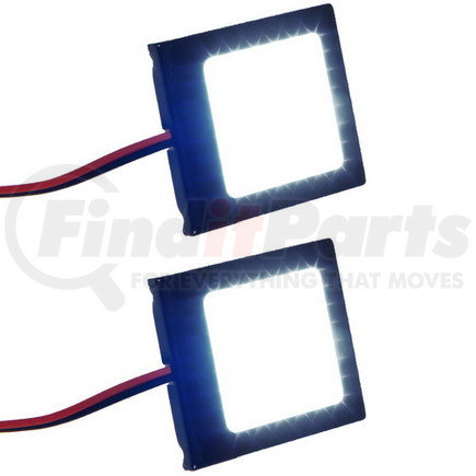 Pilot CZ-3265WE COB LED Pods, Arctic Wht, 2pc