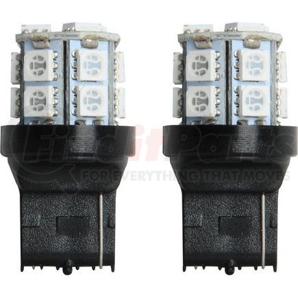 IL-7440B-15 by PILOT - 7440 LED Bulb SMD 15 LED, Blue 2pc kit
