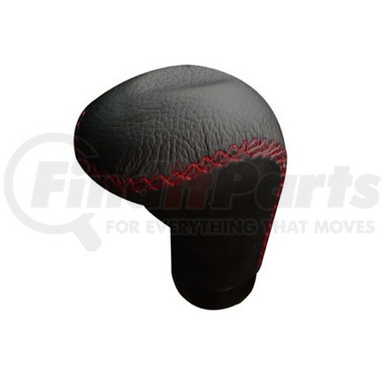 PM-2251E by PILOT - BLACK LEATHER MANUAL SHIFT KNB w/ RED STITCHING