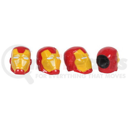 MVL-0304 by PILOT - Marvel - Iron Man Valve Cap, 4pc