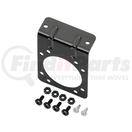 118138 by CEQUENT ELECTRICAL - Tow Ready -  Mounting Bracket for 7-Way Flat Pin Connectors, Includes Screws and Nuts
