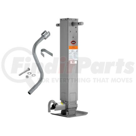 1400950376 by CEQUENT ELECTRICAL - Pro Series -  Pro Series™ Weld-On Jack Square Tube, 12,000 lbs., Sidewind, 12-1/2" Travel, Adjustable Dropleg w/Spring Return & Additional Travel of 13-1/2", Crank Handle Included