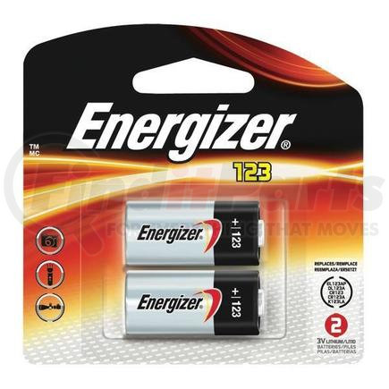 EL123APB2EN by ENERGIZER - Energizer® 123 Lithium Battery, 2/Pkg