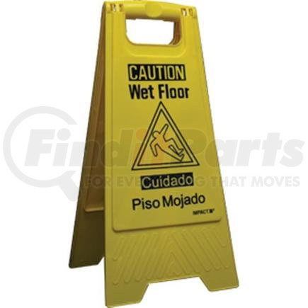 9152WIP by IMPACT PRODUCTS - "Wet Floor" Sign, Bilingual, 10 3/4" x 24 5/8"